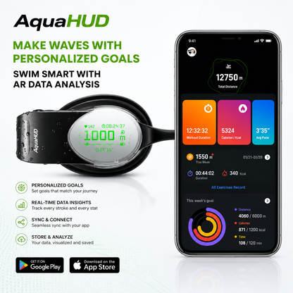 AquaHUD SMART Swimming Goggles